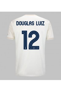 Nottingham Forest Douglas Luiz #12 Voetbaltruitje Uit tenue 2025-26 Korte Mouw